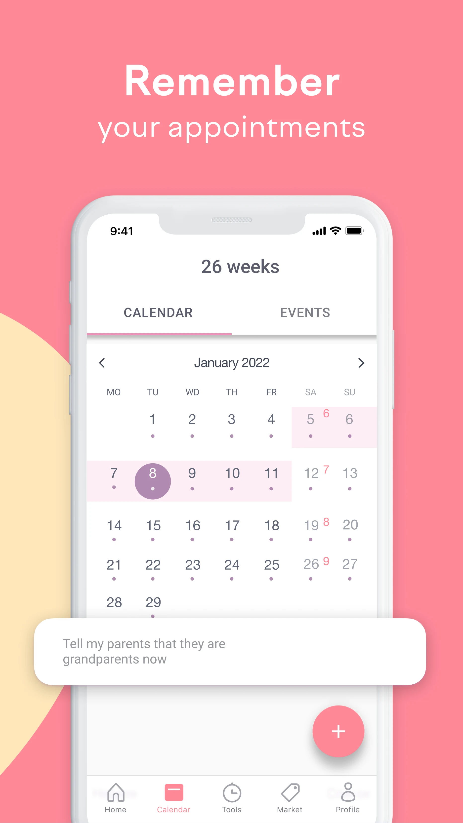 Pregnancy Tracker: amma screenshot